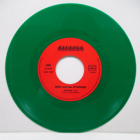 IGGY POP AND THE STOOGES (イギー・ポップ・ポップ＆ザ・ストゥージーズ)- Johanna (France Ltd.Green Vinyl 7")