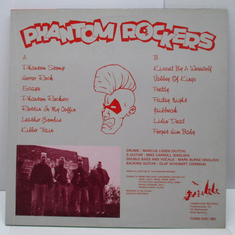 PHANTOM ROCKERS-Kissed By A Werewolf (Dutch Orig.LP)