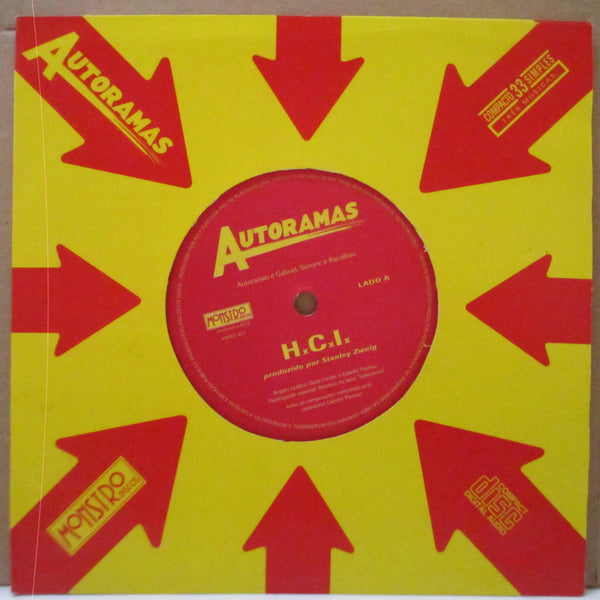 AUTORAMAS - HxCxLx (Brazil Orig.Clear Yellow Vinyl 7"+Die-Cut CVR)