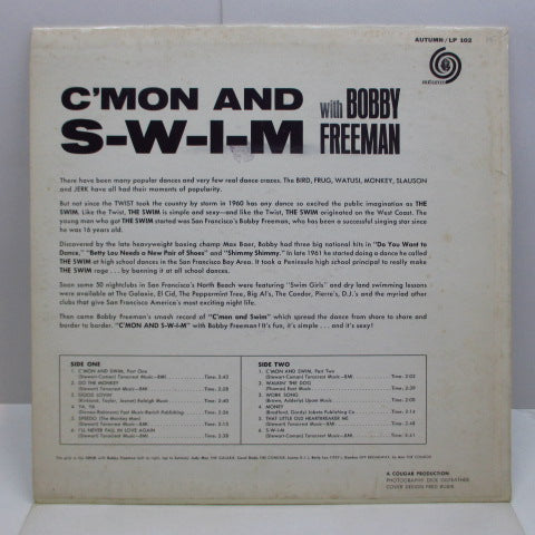 BOBBY FREEMAN (ボビー・フリーマン) - C'mon And S-W-I-M (US Orig.Mono LP)