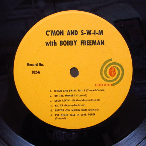 BOBBY FREEMAN (ボビー・フリーマン) - C'mon And S-W-I-M (US Orig.Mono LP)