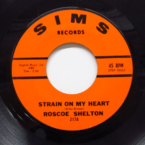 ROSCOE SHELTON - Question / Strain On My Heart