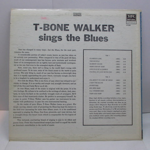 T-BONE WALKER - Singing The Blues (US 60's Re Stereo LP)