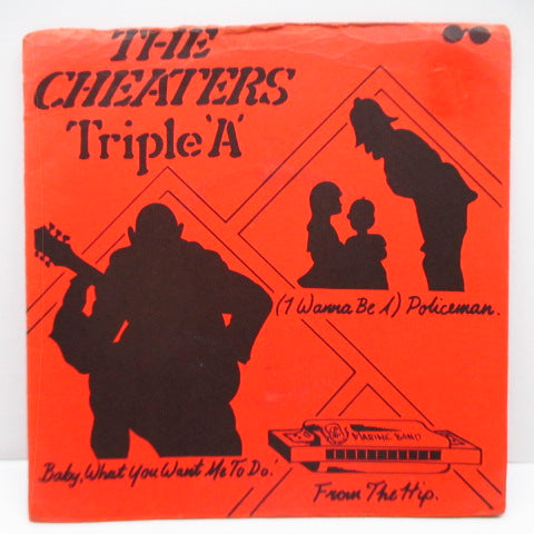 CHEATERS, THE - Triple 'A' (UK Orig.7"+Red PS)