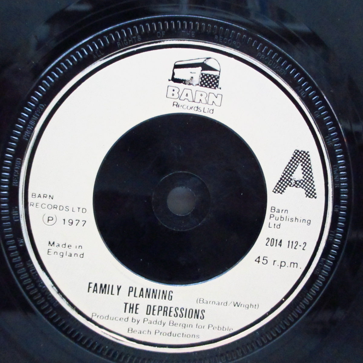 DEPRESSIONS, THE - Living On Dreams (UK Orig.7")