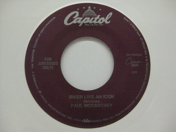 PAUL McCARTNEY - Biker Like An Icon (White Vinyl)