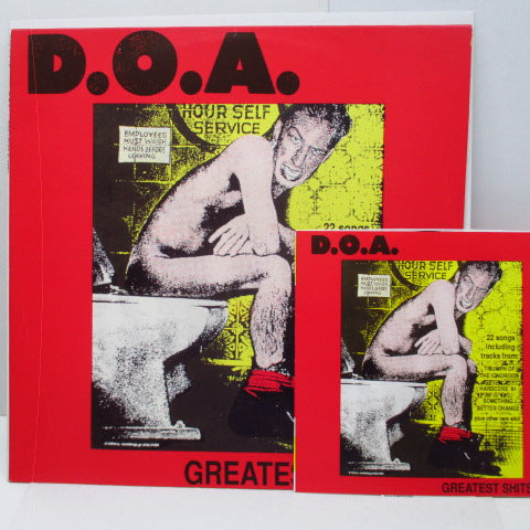 D.O.A. - Greatest Shits (Polland Orig.LP+7")