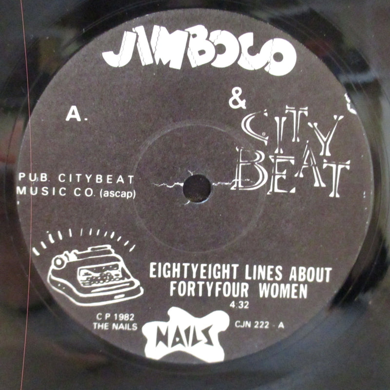 NAILS, THE - Eightyeight Lines About Fortyfour Women (US Orig.7"+PS)