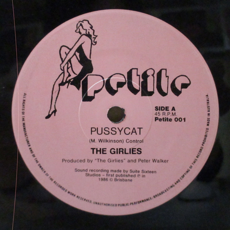 GIRLIES, THE - Pussycat (OZ 2nd Press.7"+Red PS)