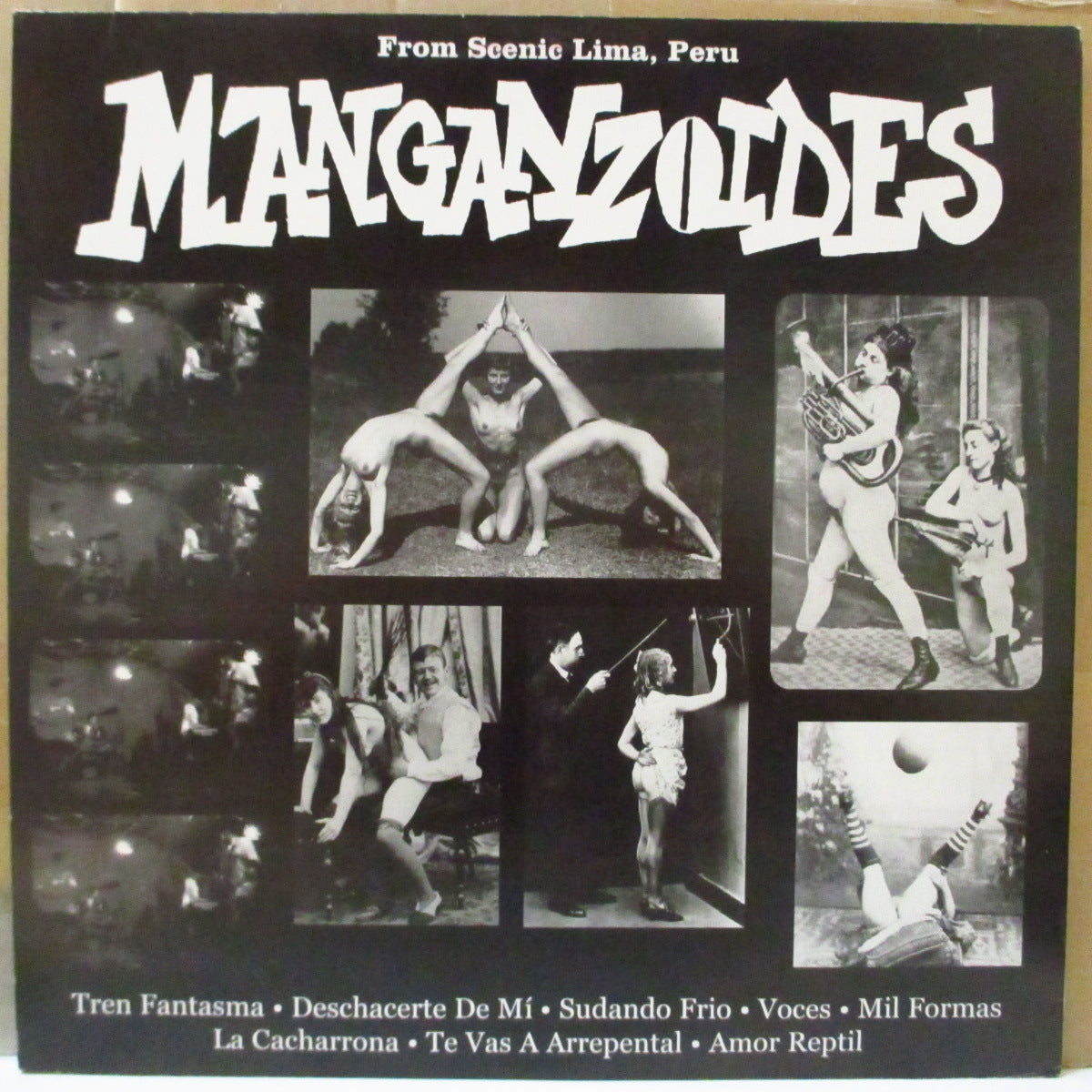 SIR DANCE A-LOT AND HIS DANCING, ROMANCING PRANCETEERS / MANGANZOIDS - Untitled (US Orig.LP)