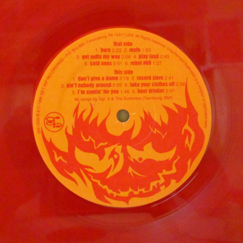 DUMMIES, THE - S.T. (US Ltd.Red Vinyl LP+Insert)