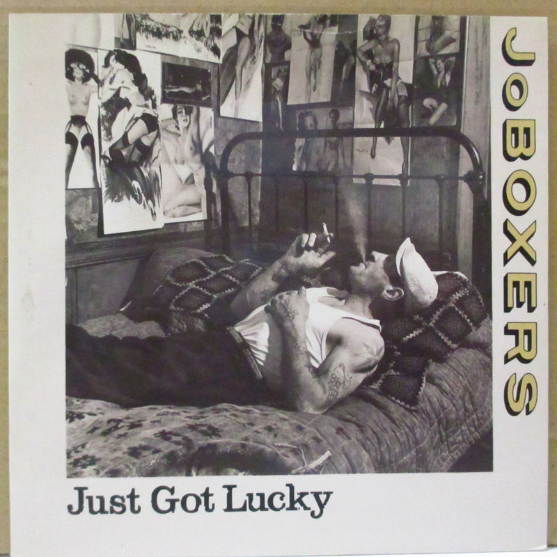 JoBOXERS (ジョーボクサーズ)  - Just Got Lucky (UK Orig.7"/光沢固紙折り返しジャケ)