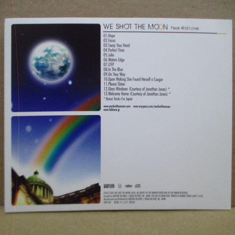 WE SHOT THE MOON - Fear And Love (Japan Orig.CD)