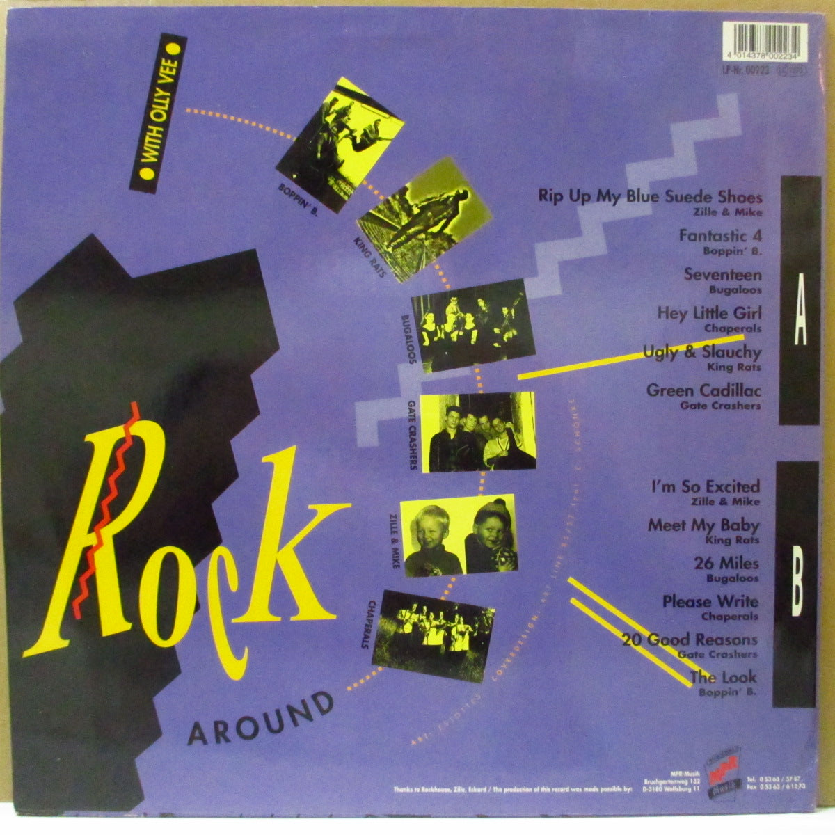 V.A. - Rock Around With Ollie Vee Vol.3 (German Orig.LP)