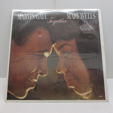 MARVIN GAYE / MARY WELLS - Together (US:80's Re/Seald!)