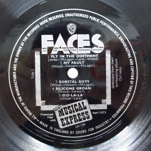 FACES - Dishevelment Blues (UK '73 NME FLEXI)