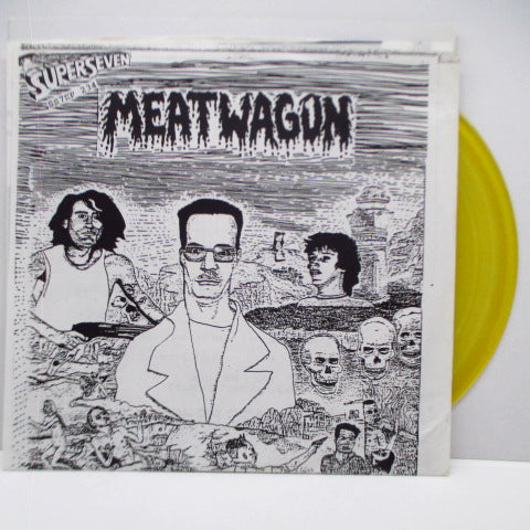 MEATWAGON - Drink, Fight, And Fuck (US Ltd.Yellow Vinyl 7")