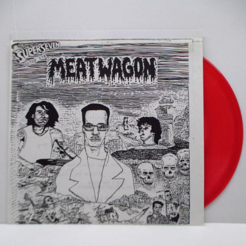 MEATWAGON - Drink, Fight, And Fuck (US Ltd.Red Vinyl 7")