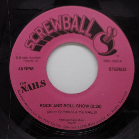 NAILS, THE  - Back Street Boys (US Orig.7")