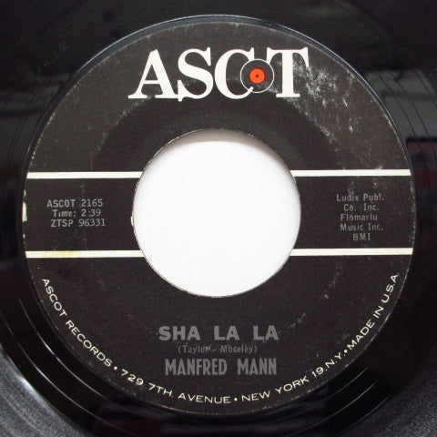 MANFRED MANN - Sha La La / John Hardy (US:Orig.)