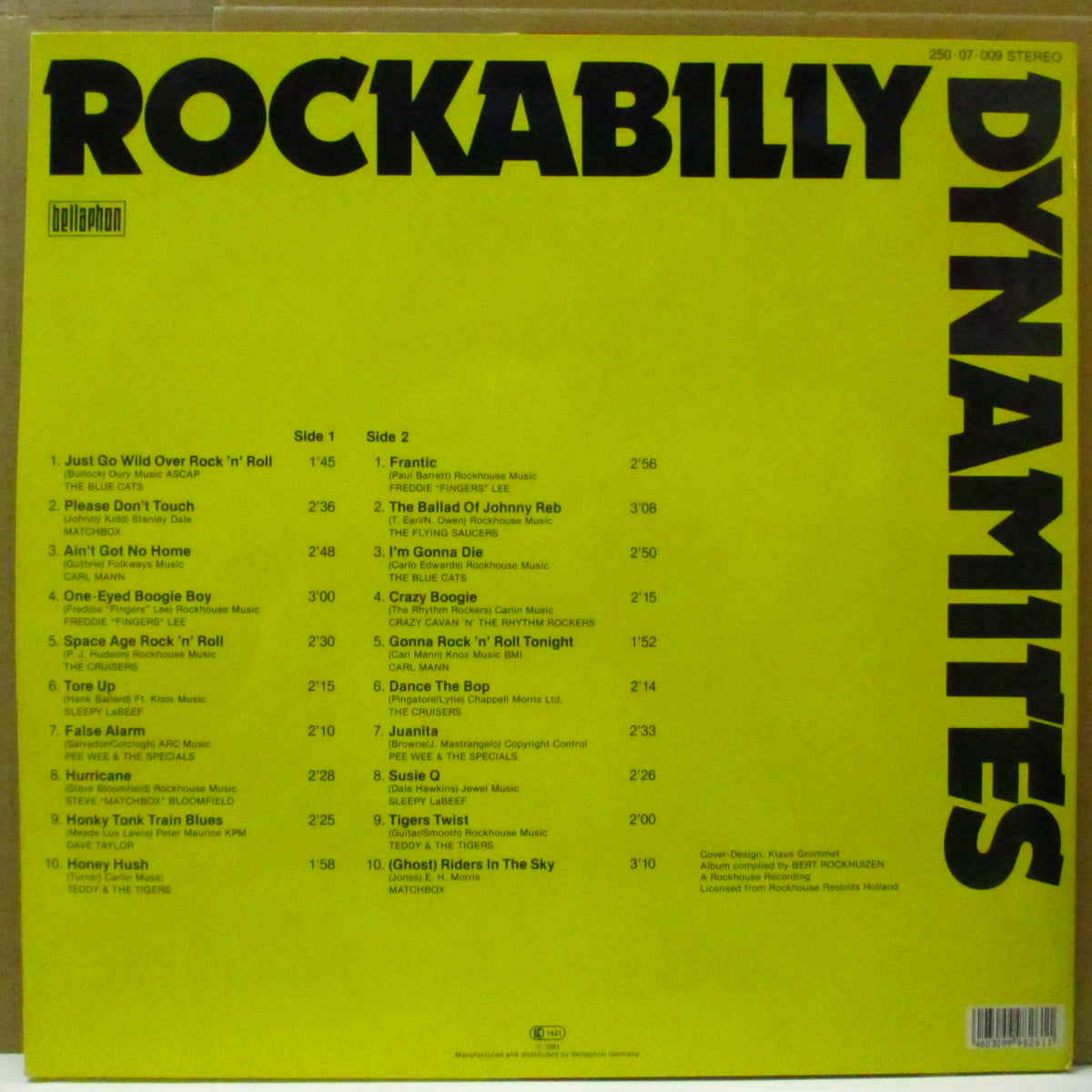 V.A. - Rockabilly Dynamites (German Orig.LP)