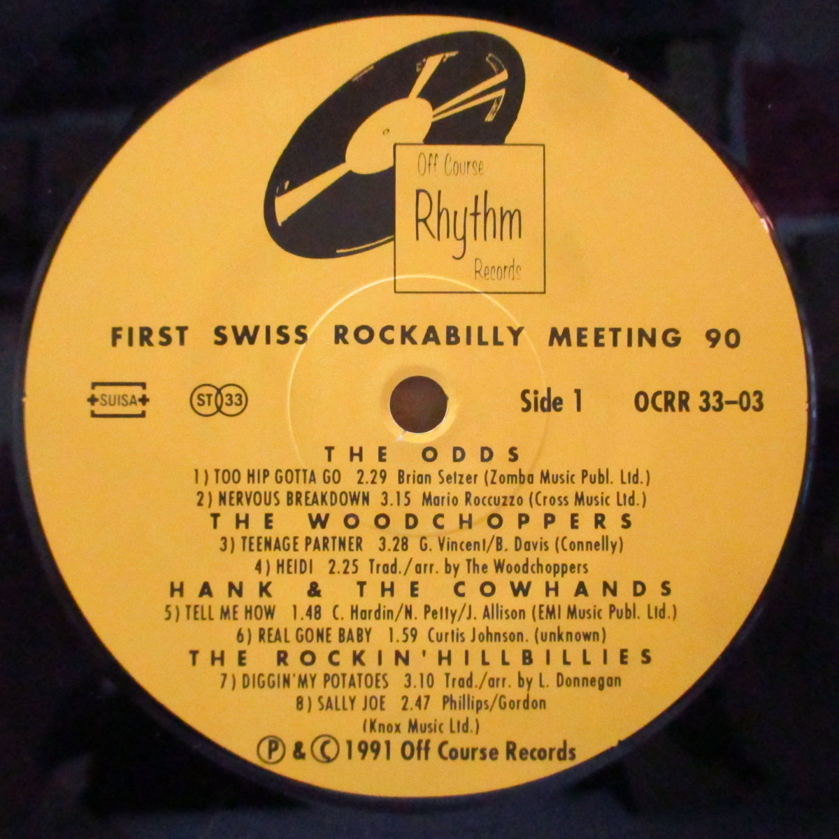 V.A. - Fiist Swiss Rockabilly Meeting '90 (Swiss Orig.LP+Booklet)