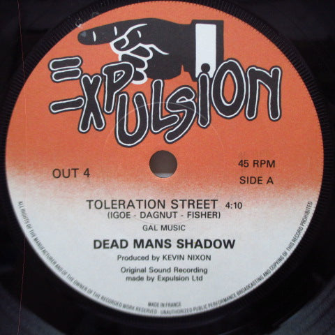 DEADMANS SHADOW - Toleration Street (UK Orig.7")