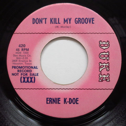 ERNIE K-DOE - Love Me Like I Wanta (Promo)