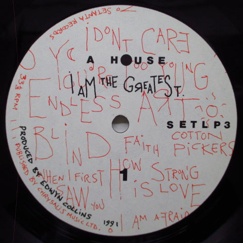 A HOUSE - I Am The Greatest (UK Orig.LP+Inner)