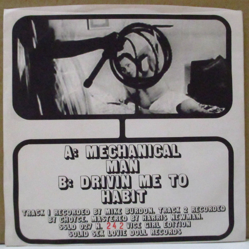 CPC GANGBANGS - Mechanical Man (Italy 262 Ltd.7"/Numbered PS)