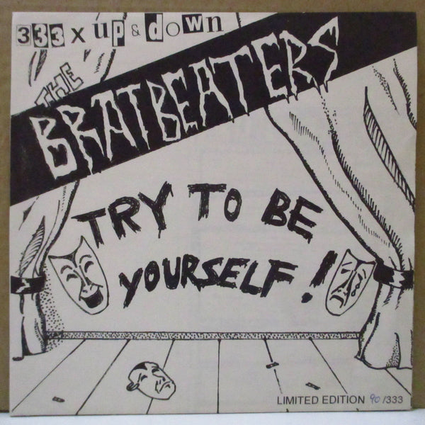 BRATBEATERS, THE (ブラットビーターズ)  - Try To Be Yourself (German 333 Ltd.7"+Numbered PS)
