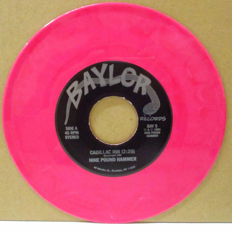 NINE POUND HAMMER (ナイン・パウンド・ハンマー)  - Hangin' Out At The Cadillac Inn (US Limited Pink Vinyl 7")