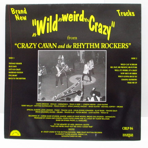 CRAZY CAVAN & THE RHYTHM ROCKERS - It's Wild It's Weird It's Crazy (UK Orig.LP)