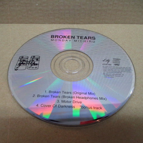 MONDAY Filled-Broken Tears (Japan Orig.CD-EP)
