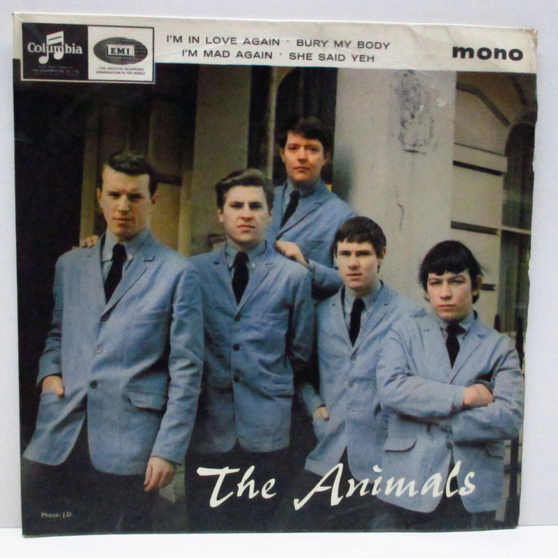 ANIMALS - The Animals / I'm In Love Again +3 (UK Orig.Mono 7"EP+CFS/SEG 8439)