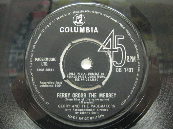 GERRY AND THE PACEMAKERS - Ferry Cross The Mersey / You, You, You (UK Orig.)