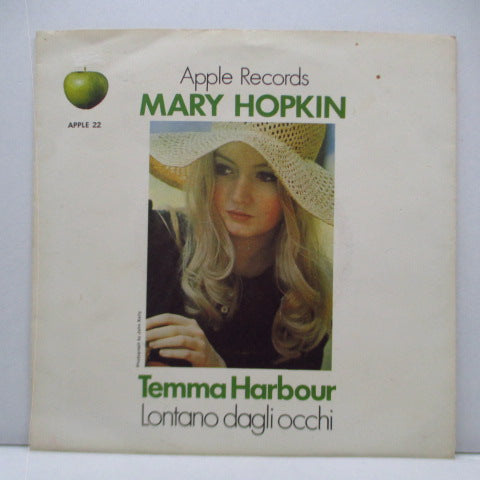 MARY HOPKIN - Temma Harbour (UK Orig.Flat Center 7"/Green Title PS)  