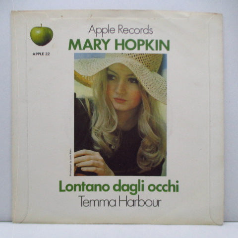 MARY HOPKIN (メリー・ホプキンス) - Temma Harbour (UK Orig.Flat Center 7"/Green Title PS)