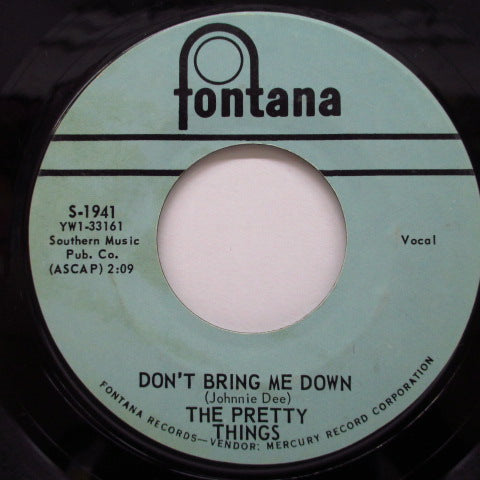 PRETTY THINGS - Don't Bring Me Down (US Orig.7"+CS)