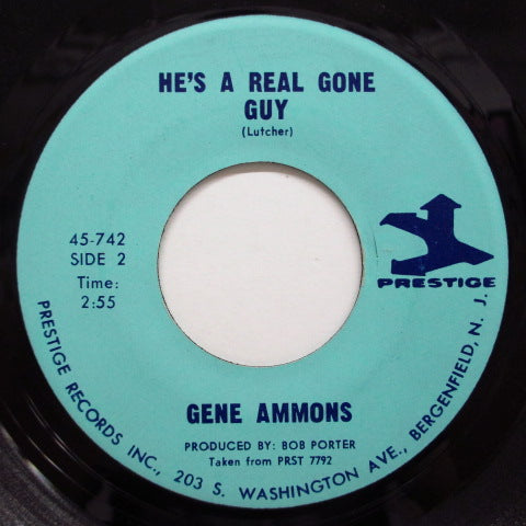 GENE AMMONS (ジーン・アモンズ)  - Jug Eyes / He's A Real Gone Guy (US オリジナル 7")