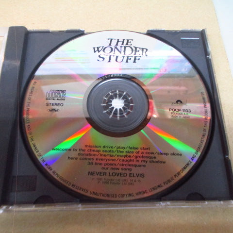 WONDER STUFF, THE-Never Loved Elvis (Japan Orig.CD)
