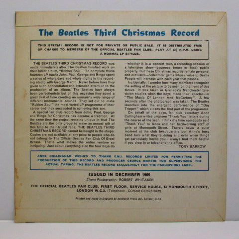 BEATLES (ビートルズ) - The Beatles' Third Christmas Record (UK)