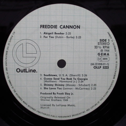 FREDDIE CANNON (FREDDY CANNON) (フレディ・キャノン) - Freddie Cannon (独Re)