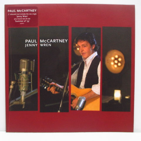 PAUL McCARTNEY - Jenny Wren (EU Orig.Wine Red Vinyl 7"+PS)