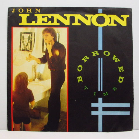 JOHN LENNON - Borrowed Time (UK＋PS!)