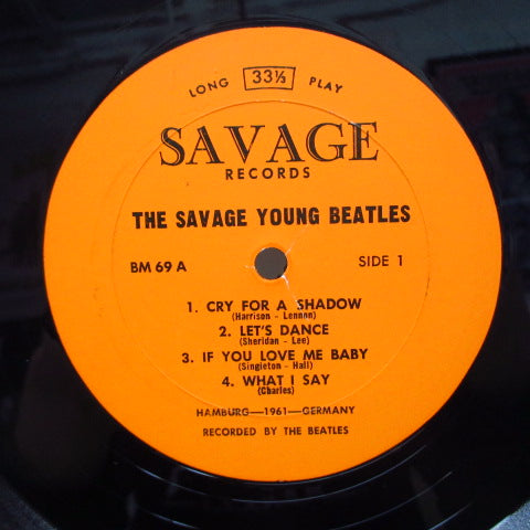 BEATLES (ビートルズ)  - This Is The...The Savage Young Beatles (US 70's Unofficial LP #1)