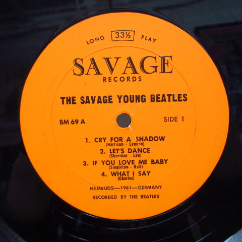BEATLES (ビートルズ)  - This Is The...The Savage Young Beatles (US 70's Unofficial LP