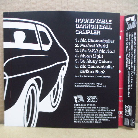 ROUND TABLE - Cannon Ball Sampler (Japan Promo.Mini-CD)