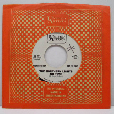 NORTHERN LIGHTS - Time To Move Along / No Time (US Promo 7")