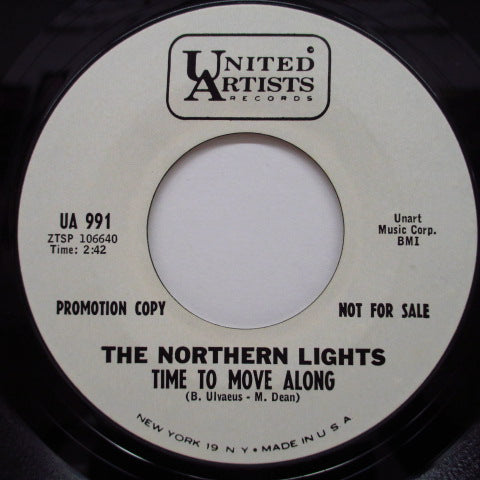 NORTHERN LIGHTS - Time To Move Along / No Time (US Promo 7")